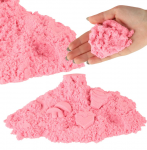 Kinetinis smėlis, 1kg, rožinis