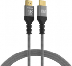 Efb Elektronik EFB HDMI kabelis, didelės spartos, Ethernet 4K60Hz, 1,0 m, pilkas