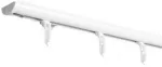 Domoletti Aliuminio sistema DS - PROFILIS, 1 bėgelio, baltos sp., 1,5 m