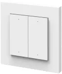 4 pozicijų sieninis &scaron;viestuvų valdymo pultas SMART+ WIFI, baltas