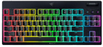Razer | BlackWidow V4 Low-Profile Tenkeyless HyperSpeed | Klaviatūra | Belaidis | JAV | Bluetooth | Juodas | Žalias jungikliai
