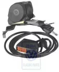 VAG 2 Ta&scaron;kų Sėdynės Juosta Su Rakteliu Golf Mk1 Caddy Mk1 171880691F