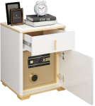 Extralink Užrakto žvaigždė | Elektroninis seifas prie naktinio stalelio | su indukciniu įkrovimu