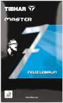Galda tenisa rakete MASTER Felix Lebrun S7 ITTF TH03033 (4039316008369)