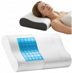 Ortopedinė profilinė miego pagalvė su Memory Foam ir vėsinančiu geliu