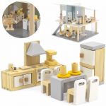 &bdquo;Viga Polarb&ldquo; baldų rinkinys &bdquo;Dollhouse&ldquo; virtuvės valgomajam