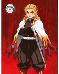 MCU Demon Slayer Fleece t&aelig;ppe - 130 x 170 cm