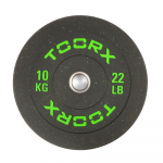 Weight plate TOORX Bumper Plate Crumb, 50 mm, 10 kg