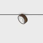6,3W LED &scaron;viestuvas SOL MINI į magnetinę sistemą MICRO_LINE, vario/juodos sp., 3000K, DALI