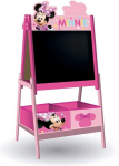 Arditex Molbertas &bdquo;Minnie Mouse&ldquo; &ndash; 2 viename, balta/juoda lenta