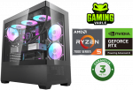 Varle Gaming Stacionarus žaidimų kompiuteris AMD Ryzen 5 7600 + RTX 5070 12GB | 32 GB DDR5 | 1 TB SSD M.2