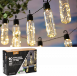 LED sodo lempučių girlianda 2+1.8m *3668