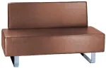 Beauty System Laukiamojo sofa Messina &scaron;viesiai ruda