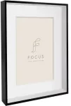 Ramka Focus Aster Box Frame Juodas 30x40/PP 20x30