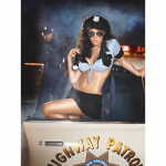 Baci Lingerie Highway Patrol Costume Set One Size - Police Uniform Style