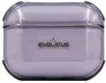 Evelatus Dėklas na ausinės Apple AirPods Pro 2 TPU apsauginis dėklas permatomas Violetinė