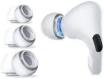 Tech-Protect Ausų antgaliai AirPods Pro 1 / 2, dydžiai S / M / L - balti (3 vnt.)