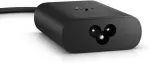 HP 65W GaN ne&scaron;iojamojo kompiuterio įkroviklis, 2xUSB-C, juodas, kintamosios srovės adapteris 600Q7AA