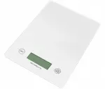 Rosberg Virtuvinės svarstyklės, 5kg., 2xAAA baterijos (nepridedamos), LCD ekranas, Baltas, 5RP51651KW, Rosb
