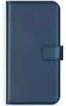 Selencia natūralios odos atverčiamas dėklas, skirtas Samsung Galaxy A50 / A30s &ndash; mėlynas