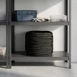 Daugiafunkcinė buitinė virvė 8 mm 100 m Juoda PP
