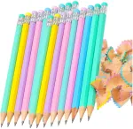 HB pie&scaron;tukai su trintukais, pastelinių spalvų, 30 vnt.