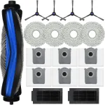 JKOISL priedų rinkinys Ecovacs Deebot T50 Omni, T50 Pro Omni ir T50 Max Pro robotams DE009