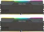 KLEVV CRAS V RGB DDR5-6000 RAM, CL30, XMP 3.0 & EXPO - 64 GB Dual Kit, juodas