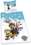 Herding Paw Patrol patalynės komplektas, pagalvės užvalkalas 80 x 80 cm, antklodės užvalkalas 135 x 200 cm, su prakti&scaron;ku užsegimu sagomis, 100% medvilnė/flanelė