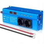 Lvyuan Automobilinis įtampos keitiklis 12v į 220v 1000w pilnas sinusas