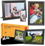 Kodak Skaitmeninis nuotraukų rėmelis jutiklinis ekranas nuotraukos filmai 10,1" Cf102p Wifi
