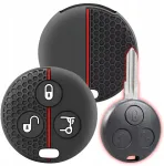 Water Blast Cleaner &trade; Silikoninis dėklas raktui, pulteliui, kortelei Mercedes Benz Smart Fortwo Four