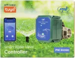 I&scaron;manusis vandens vožtuvas PNI SV200, &bdquo;Wi-Fi&ldquo; ry&scaron;ys, IP65, DN20, 3/4, &bdquo;Tuya&ldquo; programėlė, suderinamas su &bdquo;Amazon Alexa&ldquo; ir &bdquo;Google Home&ldquo;