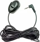 Newth mikrofonas 3,5 mm Mic, suderinamas su Sony Jvc Kenwood Boss Jensen Alpine automobiliniu mikrofonu, skirtas automobiliui, transporto priemonei, pagrindiniam įrenginiui, Bluetooth audio stereo radijui Gps Dvd, Plug & Play