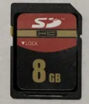 Atminties kortelė 8gb sd sdhc Toshiba kokybės garantija