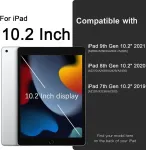 Vobafe dėklas, suderinamas su 8-os kartos Ipad (2020). Gen (2019) apsauginis dėklas, skirtas Ipad 10.2 colių, mink&scaron;tas Tpu galinis dangtelis, su sulankstomu stovu ir ra&scaron;iklio laikikliu, automatinio užmigdymo/pabudimo funkcija