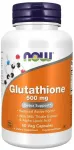 Glutationo kapsulės NOW Foods su margainio ekstraktu ir alfa lipoinė rūg&scaron;timi 500 mg, 60 kapsulių