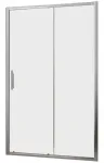 Deante Essente stumdomos vonios kambario durys, reguliuojamos 95-102 cm, ni&scaron;ai, stiklinės 100x195 cm, chromo spalvos
