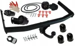 Pilnas Steinhof vilkimo kablys + Seat Ibiza 3 Iii 6l 2002-2008 skirtas elektros instaliacijos komplektas + 7 kontaktų adapteris