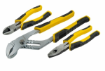 STANLEY PLIERS DYNA GRIP RINKINYS 3 vnt.