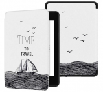 Dėklas skirtas Kindle Paperwhite 4, baltos/juodos spalvos