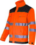 Lahti Pro Bluza, Įspėjamasis džemperis, juodas ir oranžinis, "2xl", ce, Lahti