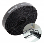 Baseus Rainbow Circle Velcro dirželiai 3m Juodas