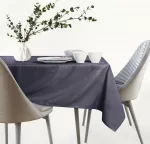 Violetinė staltiesė AmeliaHome EMPIRE 140&times;350 cm