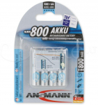 1x4 Ansmann maxE NiMH rech. &scaron;ik&scaron;nosparnis. Mikro AAA 800 mAh 5035042