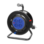 Orno MINI ilgintuvas 4 lizdai 2P+Z 15 m OR-AE-1339/G(GS) schuko pilka