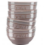 STAUB APVALUS DUBULAS 40508-148-0 14 CM - 4 VIENŲ RINKINYS