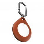 &bdquo;KeyBudz&ldquo; saugi stotelė &bdquo;AirTag&ldquo; &ndash; ruda