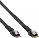 InLine &reg; Plonas SAS kabelis, SFF-8654 zu SFF-8654, 24Gb/s, 1m