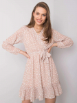 Och Bella Suknelė-TW-SK-BI-26329.20-smėlio spalvos